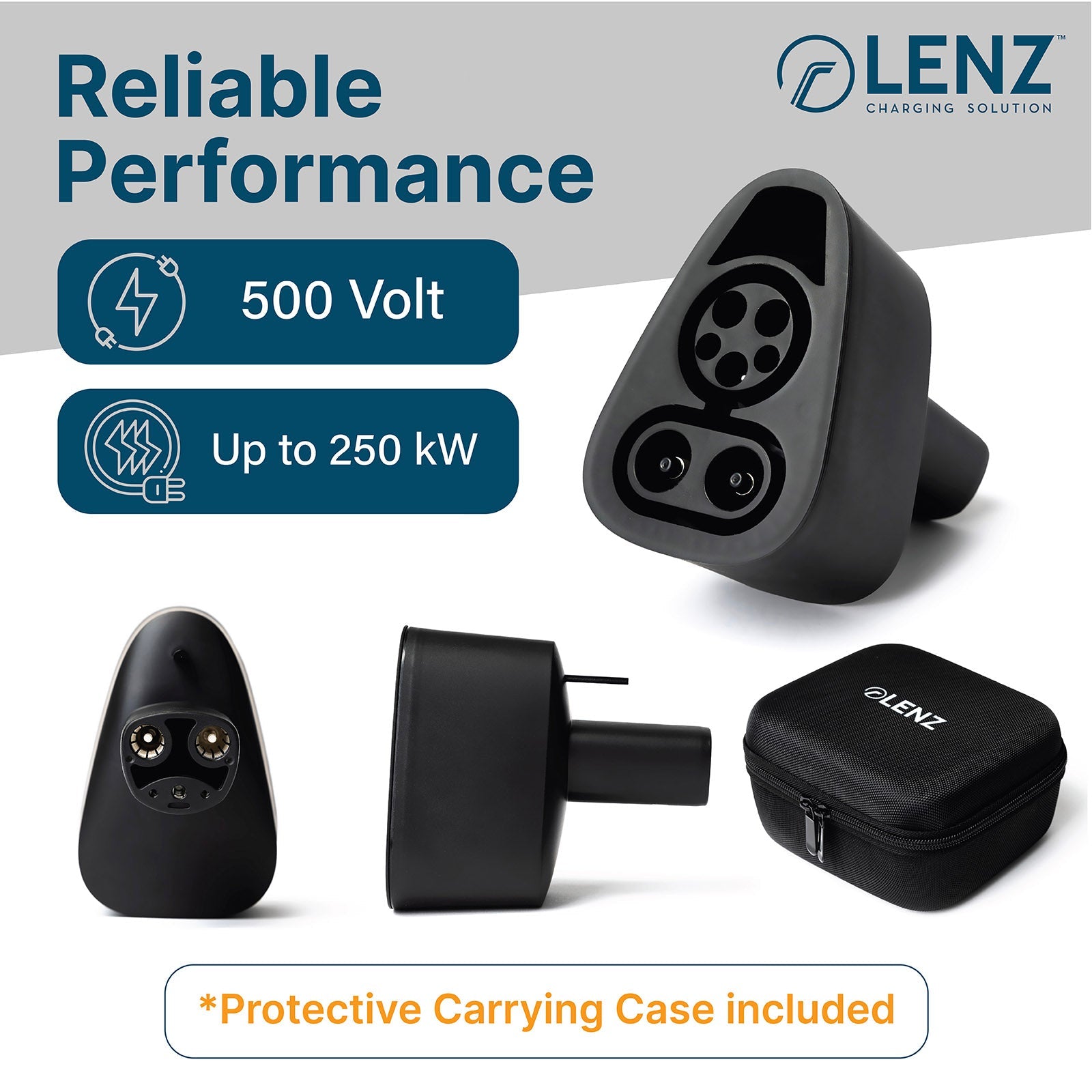 CCS1 to Tesla Charger Adapter - LENZ
