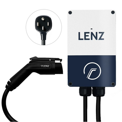 LENZ Level 2 Plugin 40 A Home Charger - NeoCharge