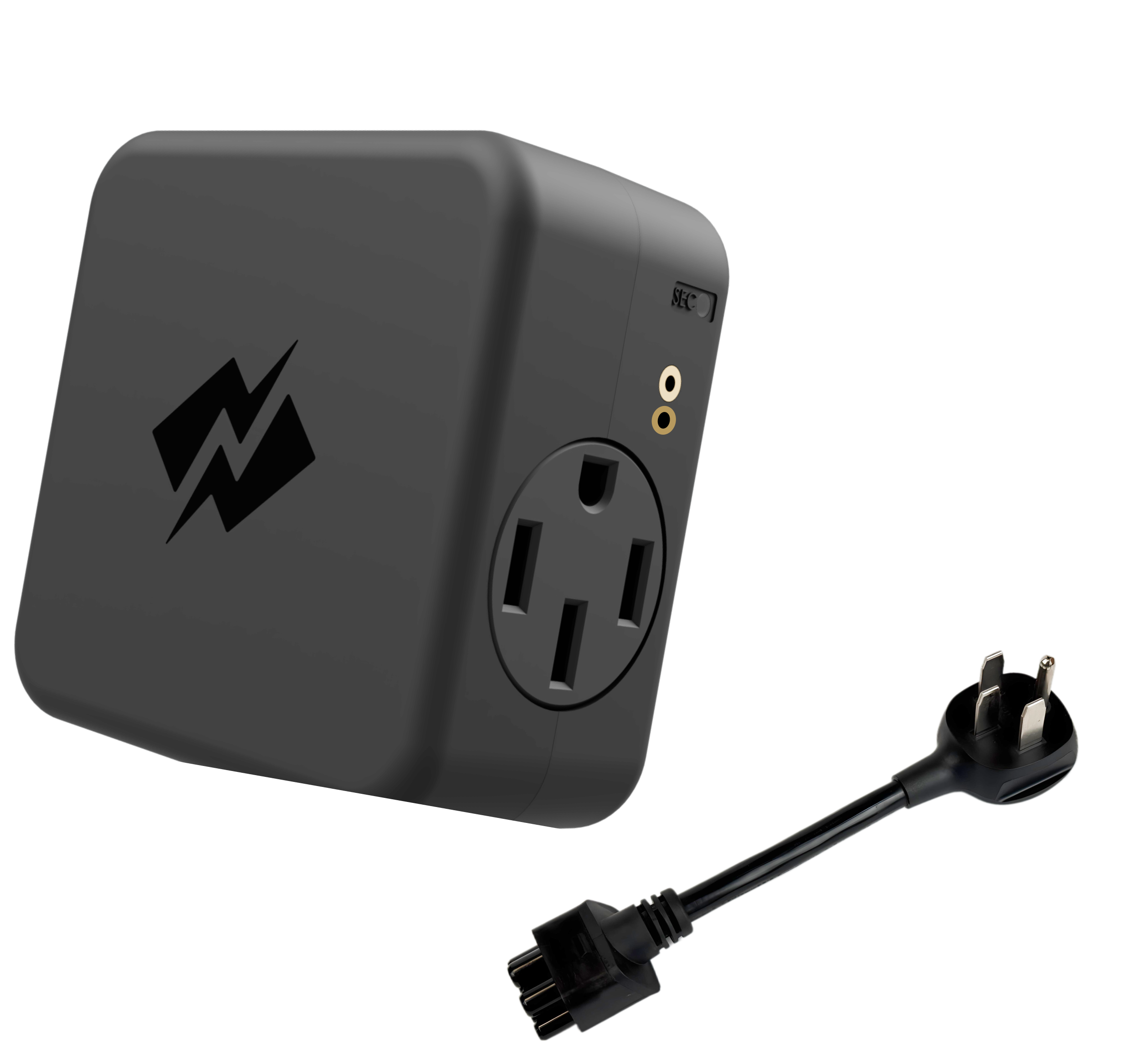 NEMA 14-50 Smart Splitter (with Mobile Connector Adapter)