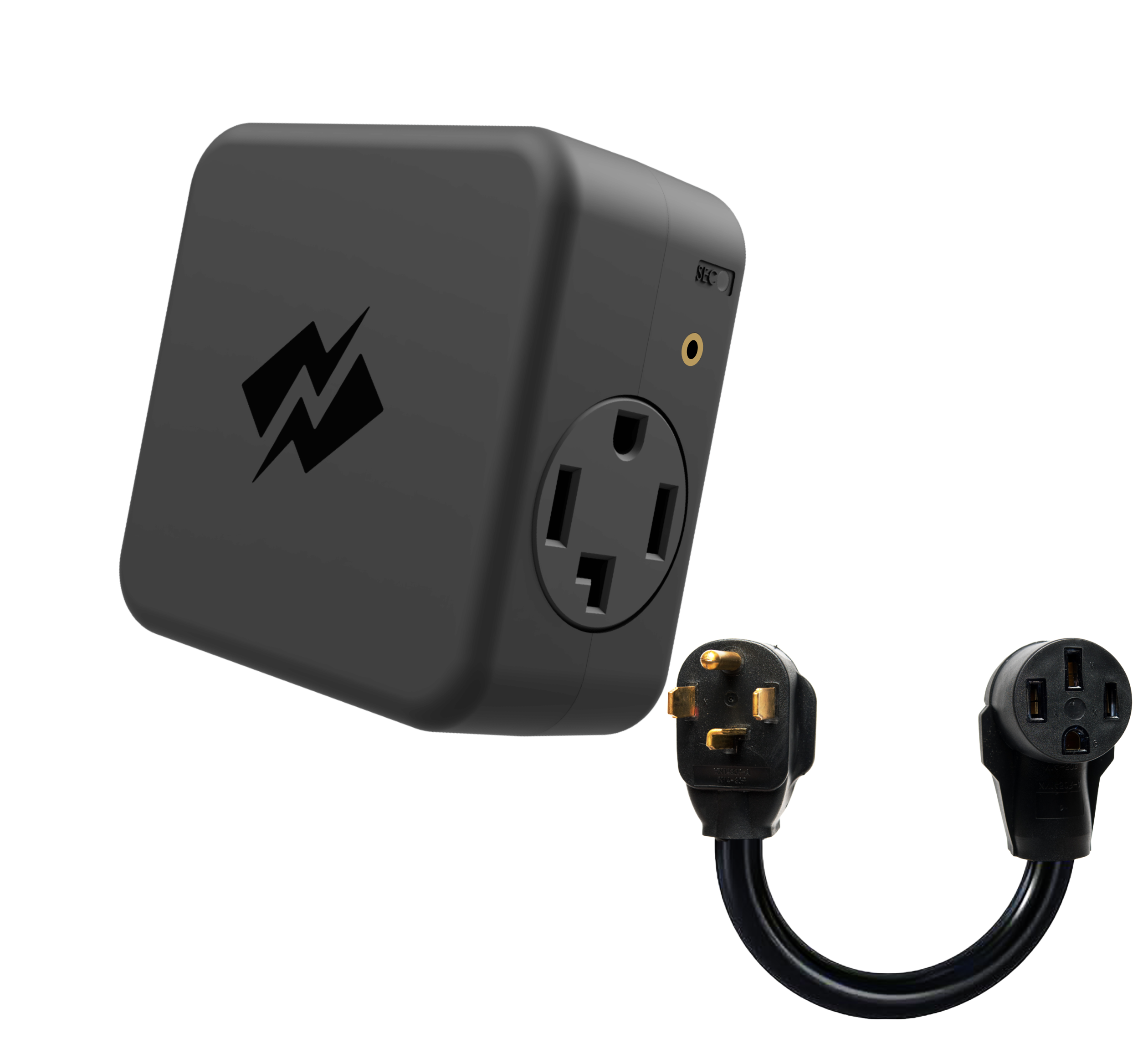 NEMA 14-30 Smart Splitter (with Mobile Connector Adapter)