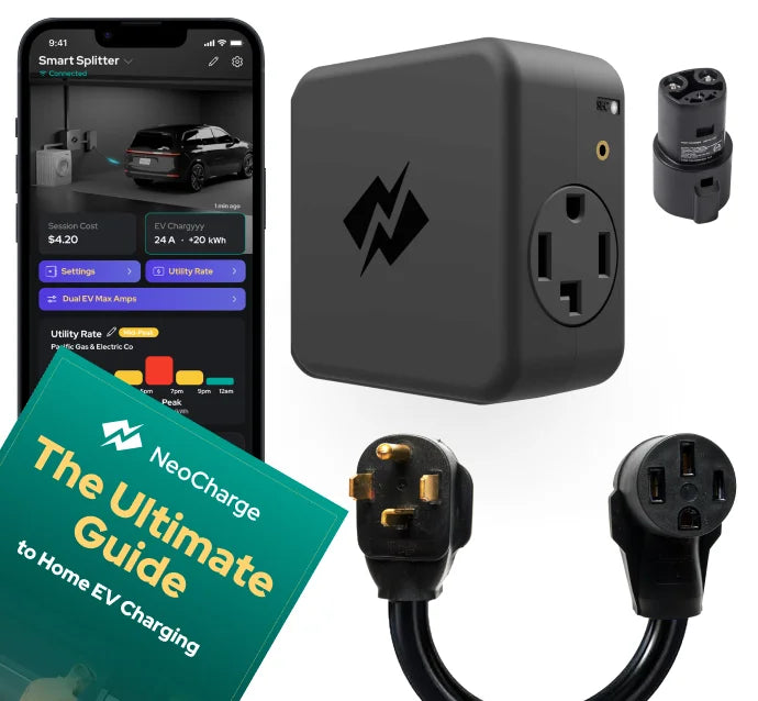 NEMA 14-30 Smart Splitter Pro Bundle - NeoCharge