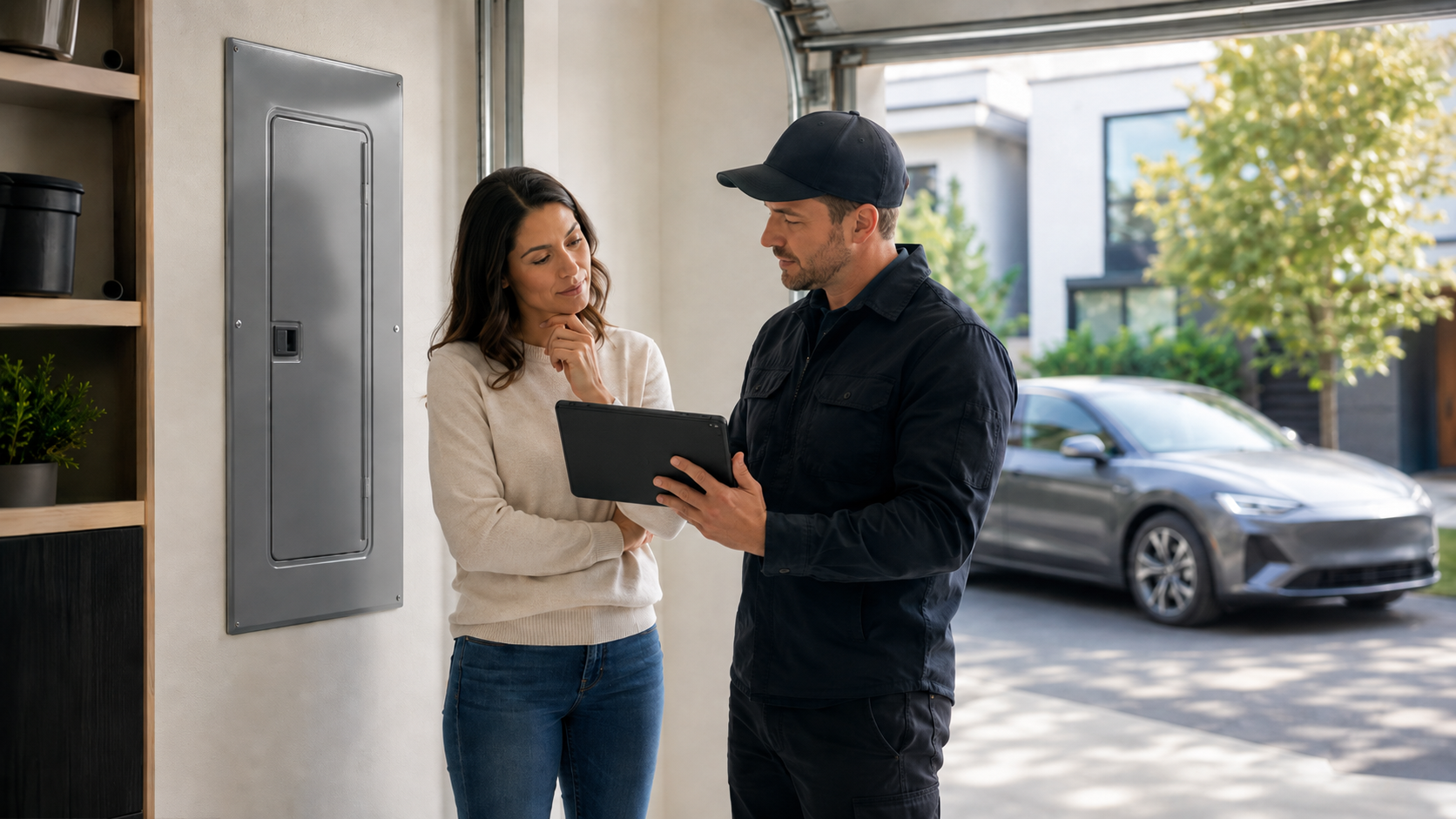 How to Add an EV Charger Without a Panel Upgrade (Load Management 101)