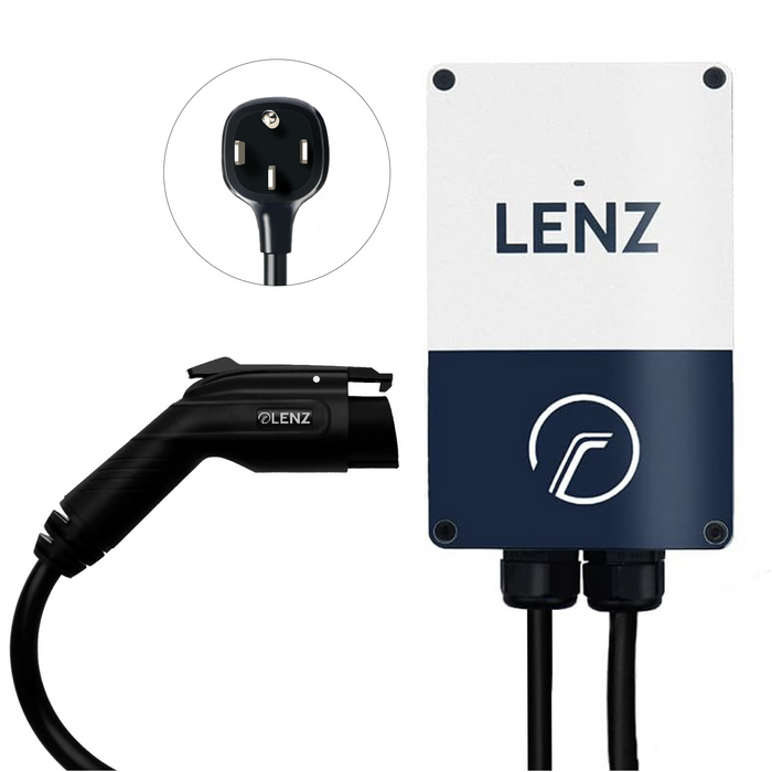 LENZ Level 2 Plugin 40 A Home Charger - NeoCharge