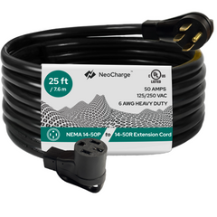  25' Extension Cord - NEMA 14-50