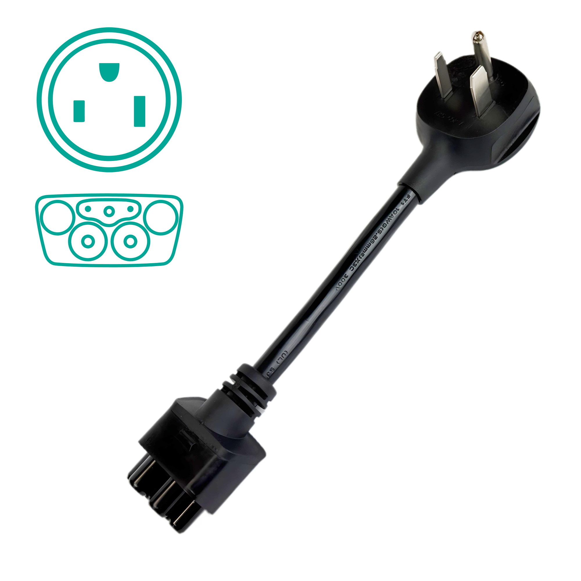 NEMA 6-50 Tesla Mobile Connector Adapter