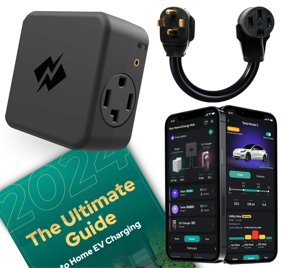 NEMA 14-30 Smart Splitter - EV/Dryer | NeoCharge
