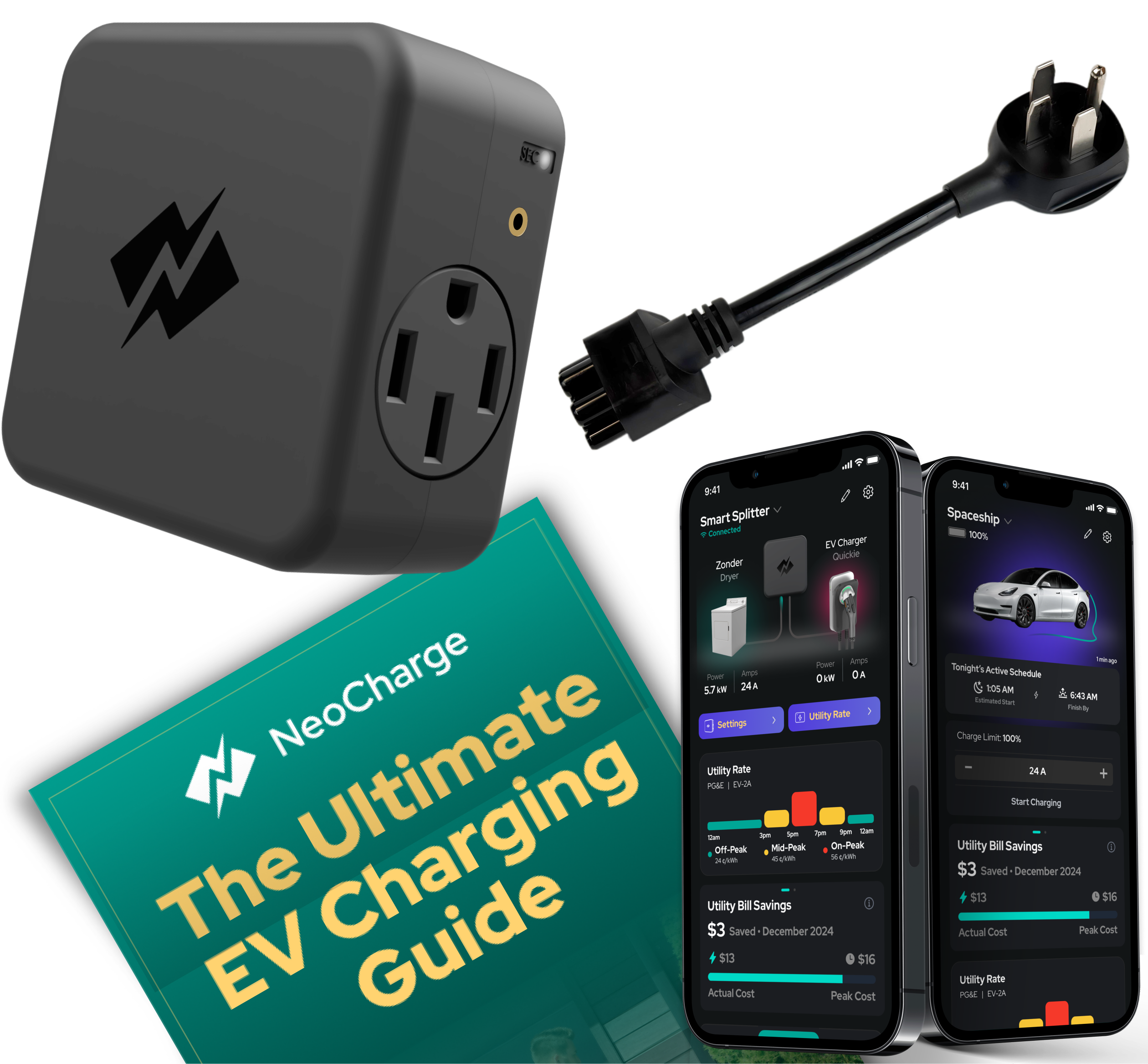 NEMA 14-50 Smart Splitter - Dual EV