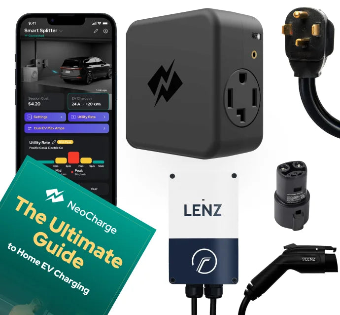 NEMA 14-30 Smart Splitter Pro Bundle - NeoCharge