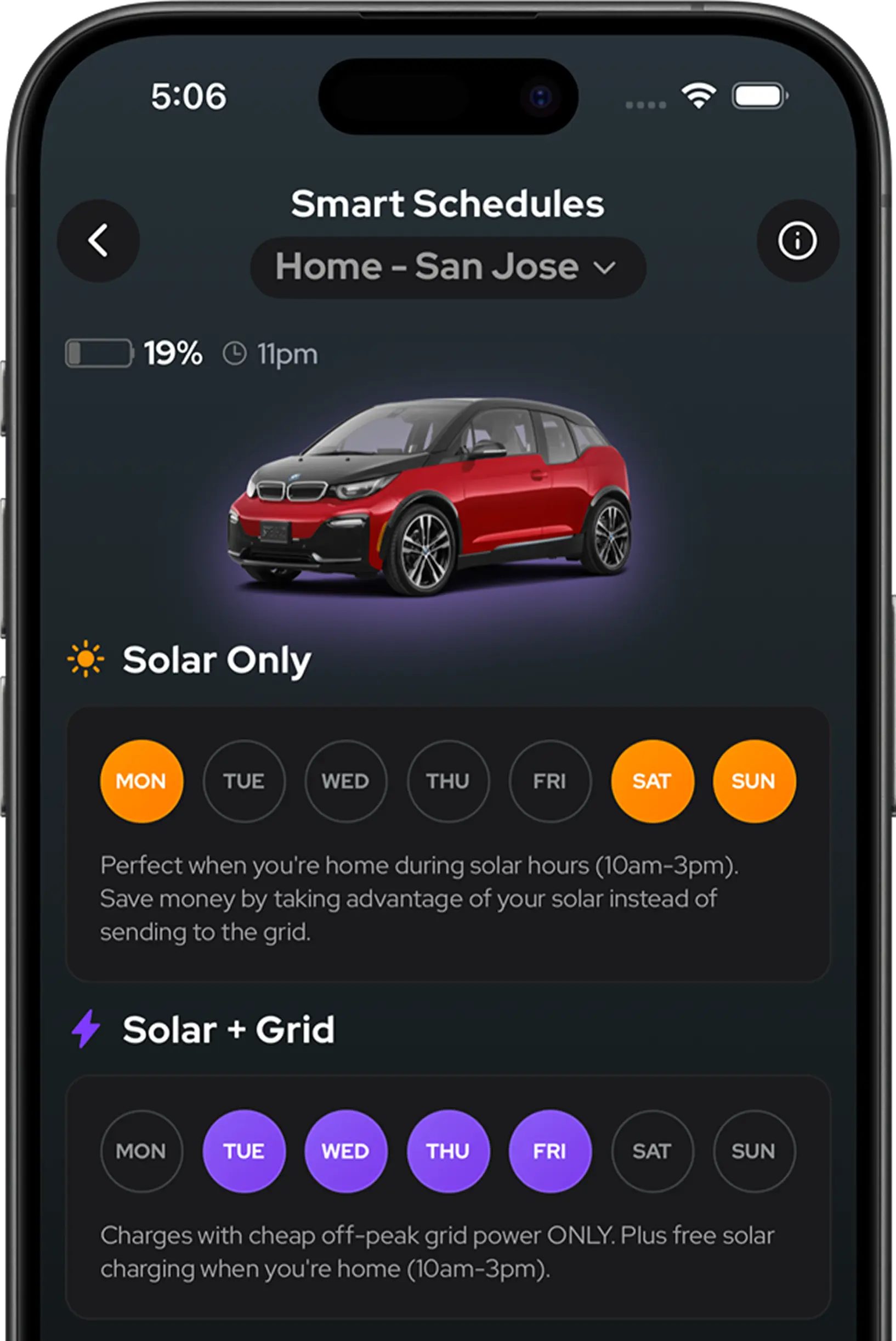 Personalized EV Scheduling