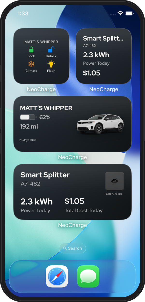 Home-screen widgets